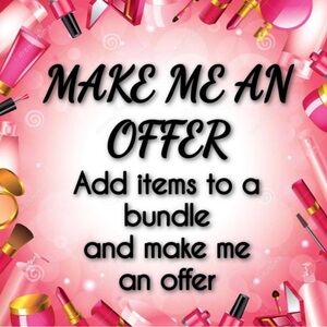 Makeup Bundle Offer Sign